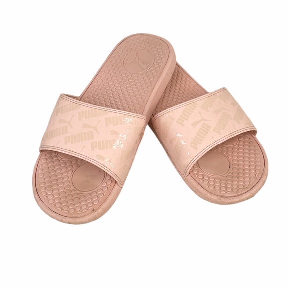 Puma Shoes - Puma Slides Pink Size 8